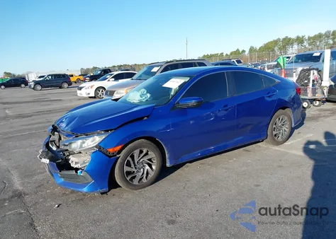 2017 Honda Civic Ex из США, поврежденный, VIN 2HGFC2F73HH529078